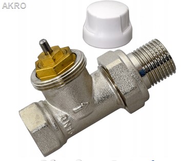 Zawór termostatyczny HANZ 1/2" prosty M30X1,5